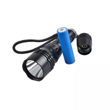 Lanterna de mergulho IP68 Luz de flash subaquática 1000lm Tocha de mergulhador de LED recarregável